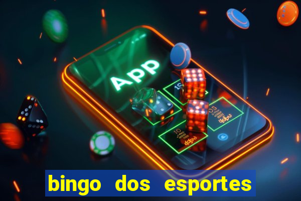 bingo dos esportes para imprimir